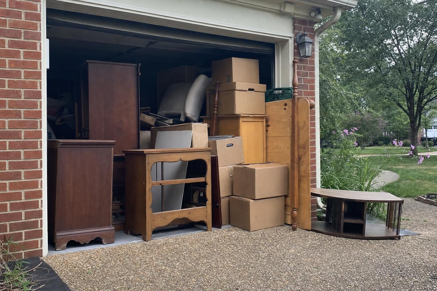 Photo of junk removal cost guide work